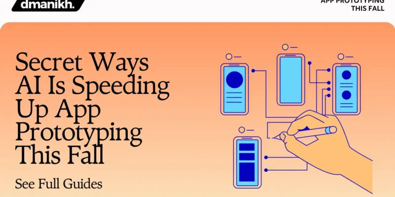 Secret Ways AI Is Speeding Up App Prototyping This Fall